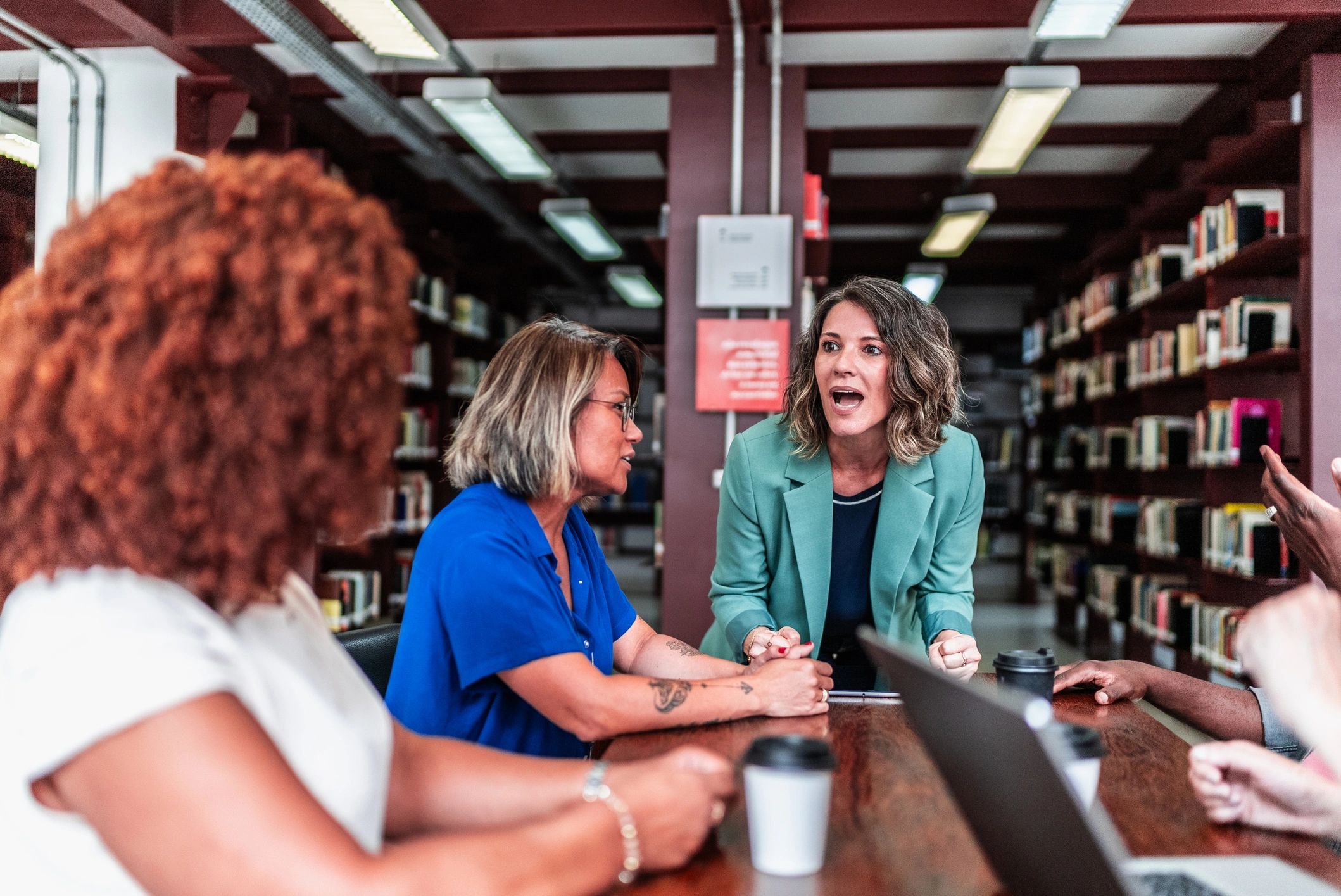Professional business portrait in an office setting
